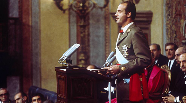 Coronación de Juan Carlos I