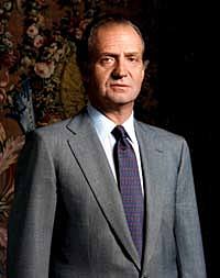 Juan Carlos I rey de España.