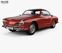 Первой модификацией стандартного Volkswagen-1200 в 1955 году стало спортивное купе Karmann-Ghia