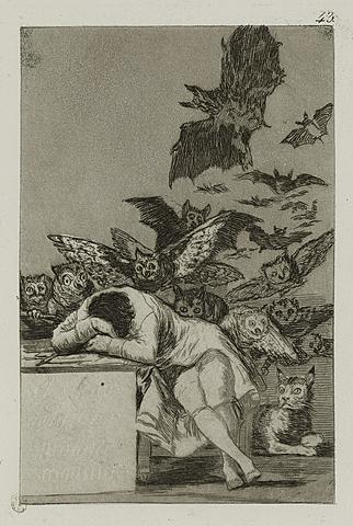 Il Sonno Della Ragione Genera Mostri - Francisco Goya
