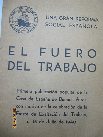 Fuero del trabajo