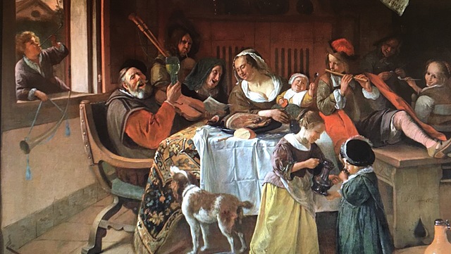 Het vrolijke huisgezin