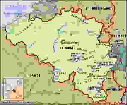 What country is the village of Bastogone