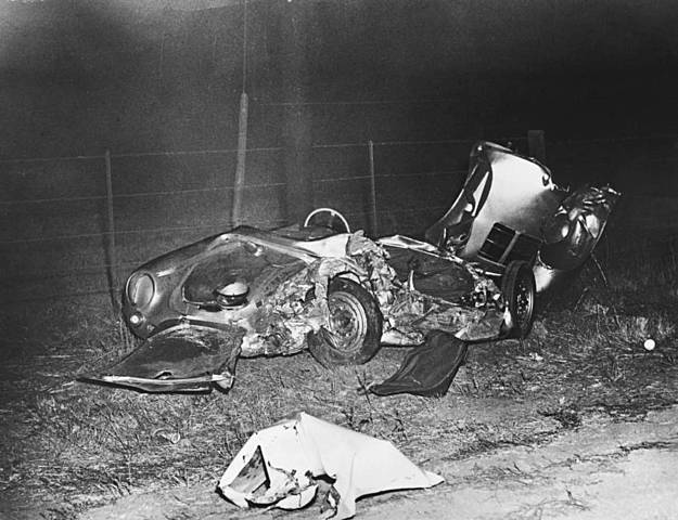 actor james dean is killed in accident