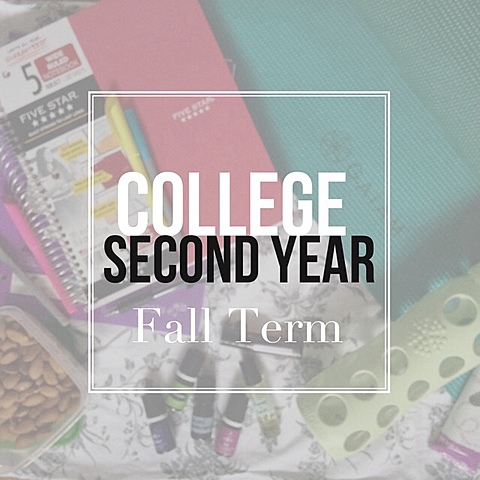 Started my second year of college