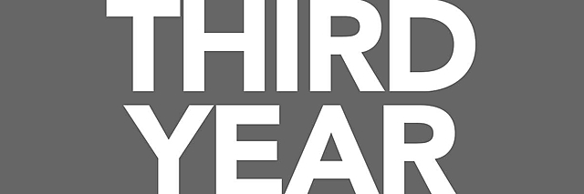 Started my third year of college