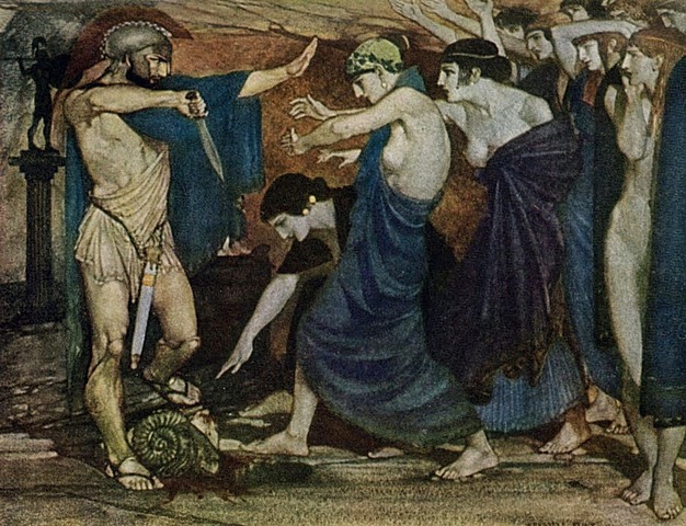 CANTO VI ODISEO Y NAUSICAA