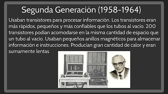 SEGUNDA GENERACIÓN