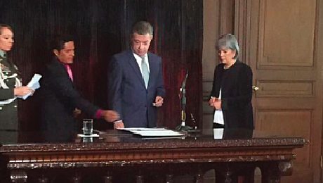 Posesión de Patricia Linares como Presidente de la JEP