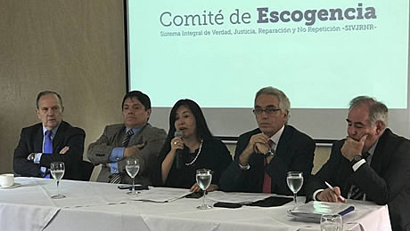 El comite de Escogencia ratifica al secretario Ejecutivo de la JEP, designado por la ONU