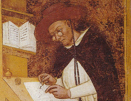 PRIMERA REFERENCIA GRAFICA SOBRE LAS GAFAS