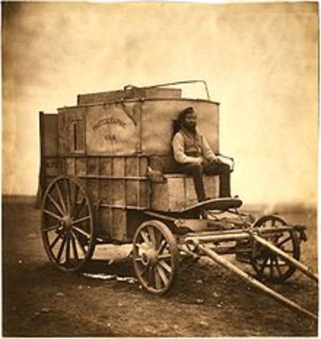 Fenton's Photographic Van Crimea