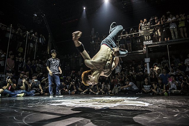 empece a bailar break dnace