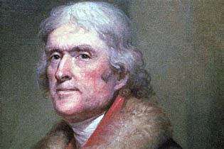 Thomas Jefferson elected third president of the United States