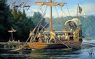 Lewis and Clark set out from Saint Louis for the Pacific
