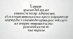 Aparece la escritura semiuncial