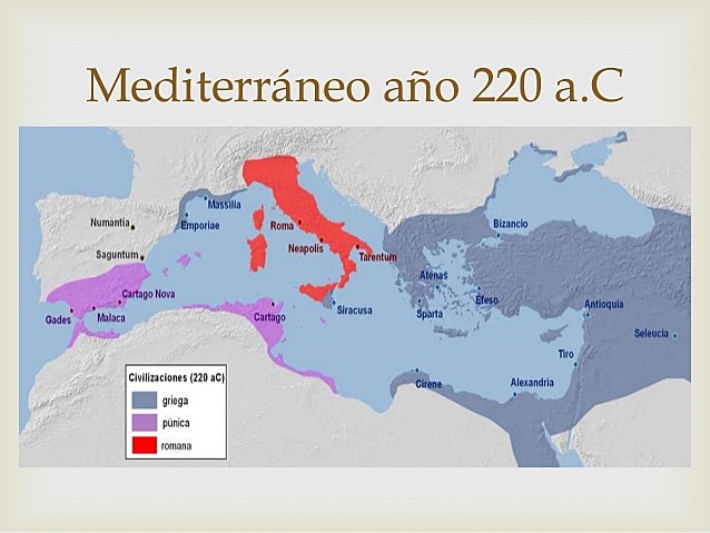 Roma se convierte en la primera potencia del Mediterráneo