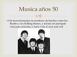 música años 50