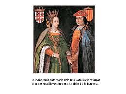 Se casen els Reis catòlics. Isabel de Castella i Fernando d'Aragó.