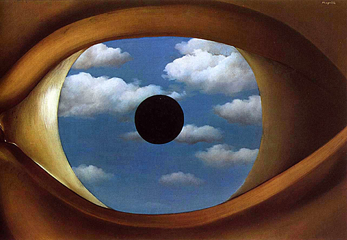 EL ESPEJO FALSO; Magritte