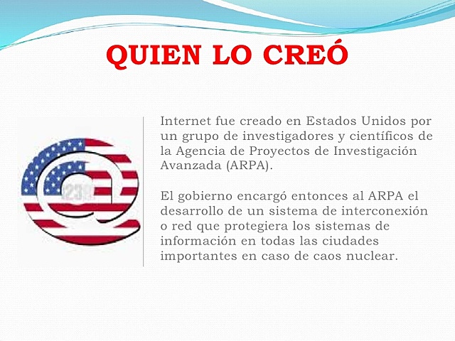 quien creo el internet