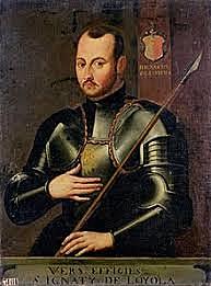 St. Ignatius becomes a knight