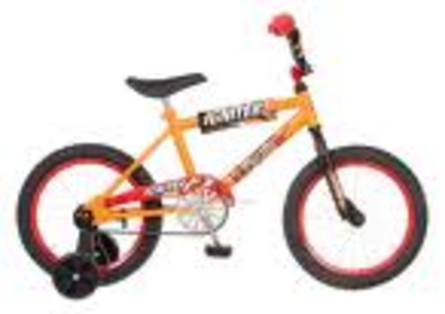 first bike ride without training wheels