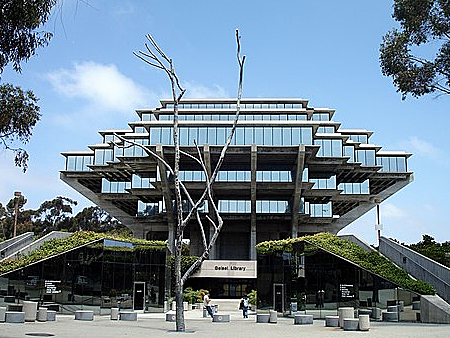 Geisel Library at the University of California