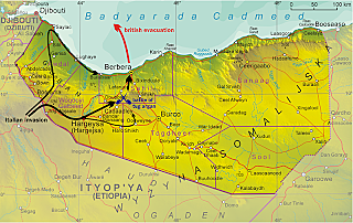 Italia inavade la Somalia Britànica