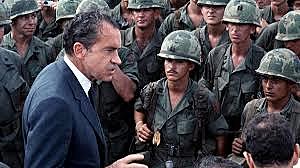 Richard Nixon promises to remove all US troops from vietnam