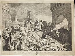 Black Death hits Europe