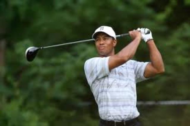 Tiger Woods wins