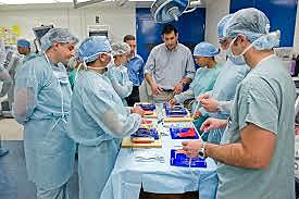 Enroll in surgical residency