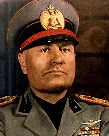 Benito Mussolini's fascist government in Italy