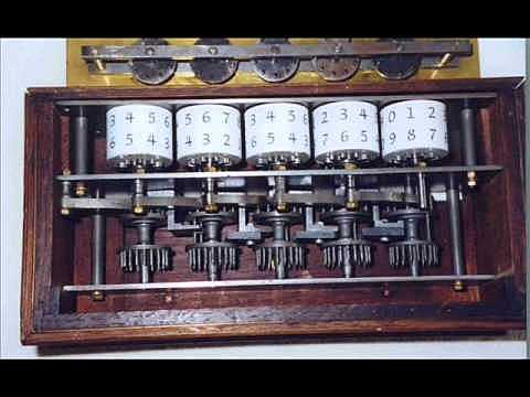 La primera máquina de sumar: la Pascalina,