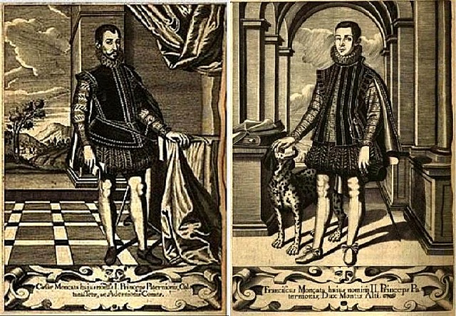 Sofonisba se casa con Fabrizio Moncada y se traslada a Sicilia