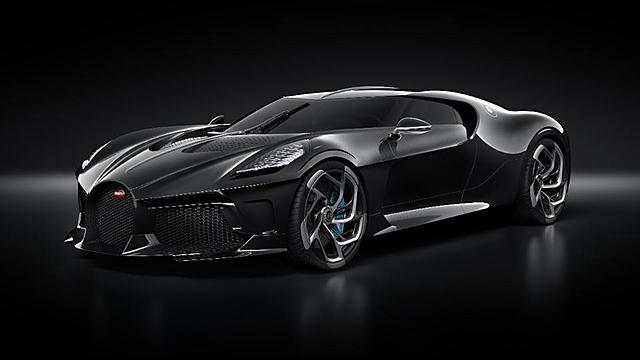 bugatti la voiture noire