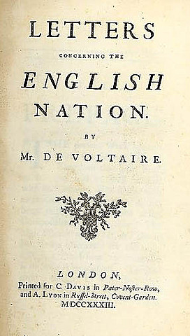 Voltaire's Letters on the English Nation