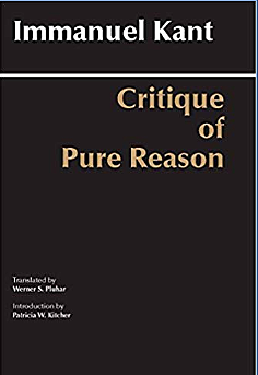 Kant writes Critique of Pure Reason