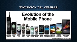 Timeline: LA EVOLUCION DEL TELÉFONO MÓVIL HASTA  2014