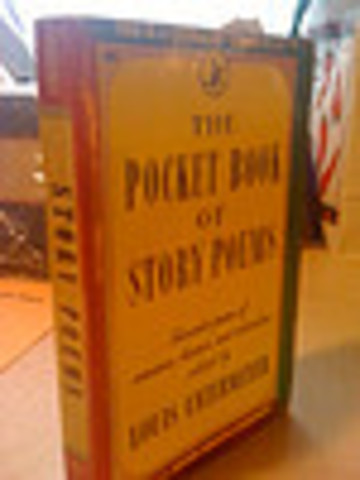 When I heard my poem was going to be published in a book