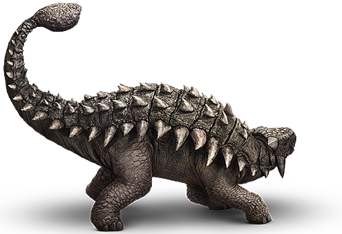 Primera evidencia de virus,anquilosaurios y aves.