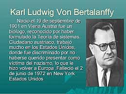 Teoría de los sistemas- Ludwig Von