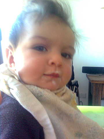 ¡Empecé a comer comida! ¡Al fin!