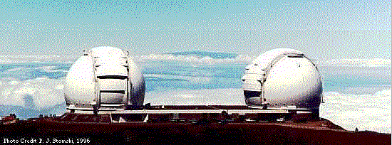 Telescopio keck l y ll