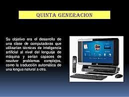 Quinta generación de computadoras