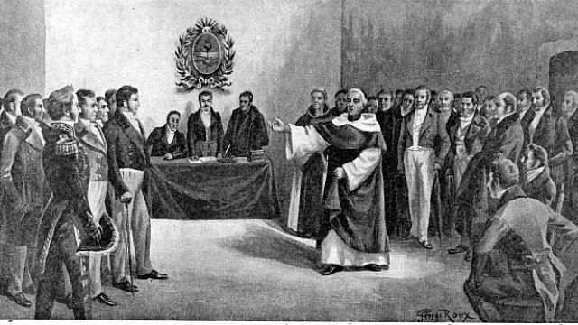 El Congreso de Tucumán.