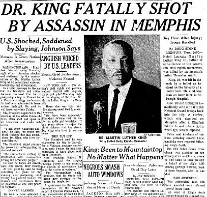 Assassination of MLK