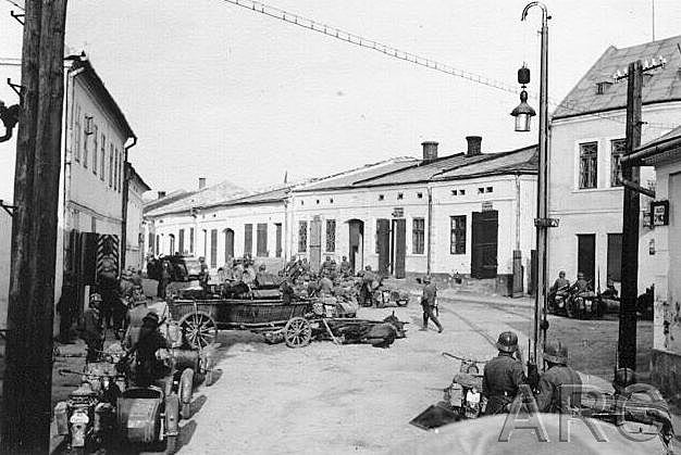 Lidero la liquidación del gueto de Tarnów.