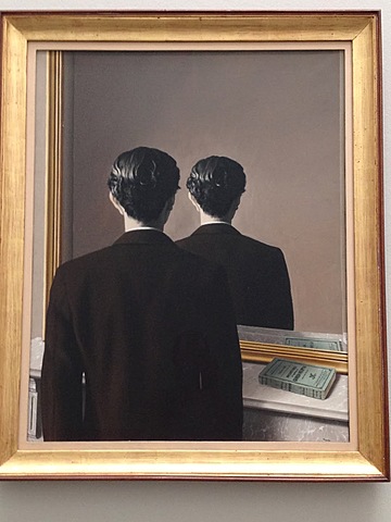 De valse spiegel, Rene Margiette